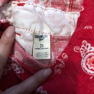 Toddler overalls (shorts)